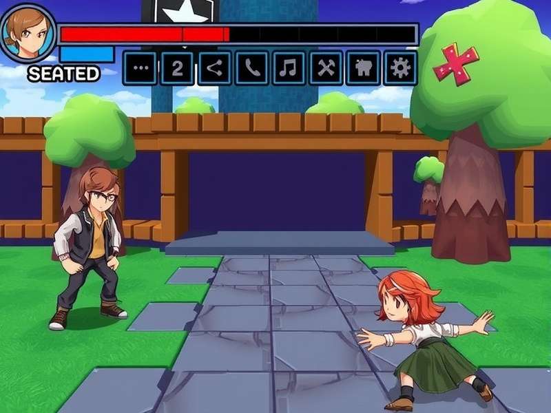 Super Powered Crossover character selection screen