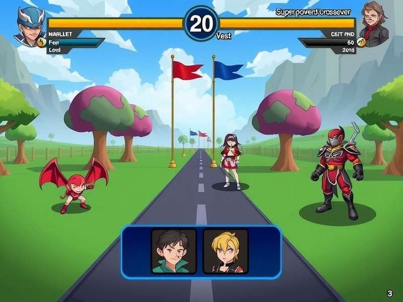Super Powered Crossover gameplay screenshot